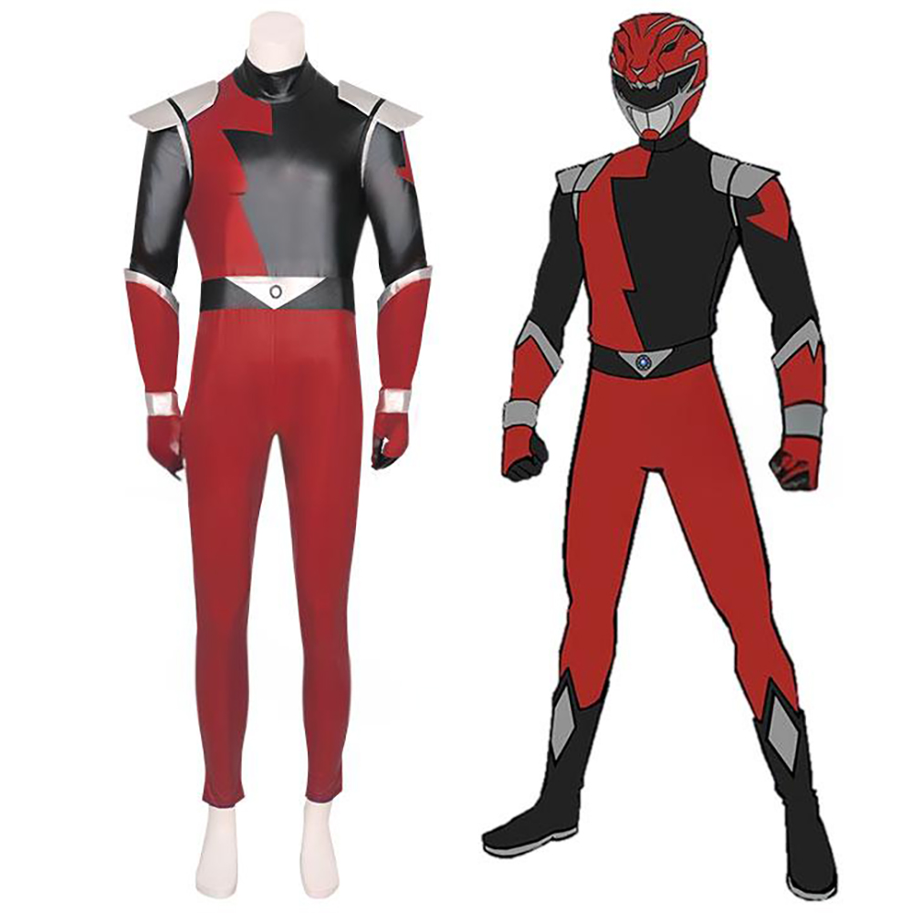Power Rangers HyperForce HyperForce Red Cosplay Costume